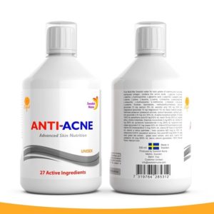 Anti acne vitamin drink by Swedish Nutra