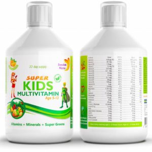 Vitamiinid lastele - auhinnatud Swedish Nutra laste vitamiinid