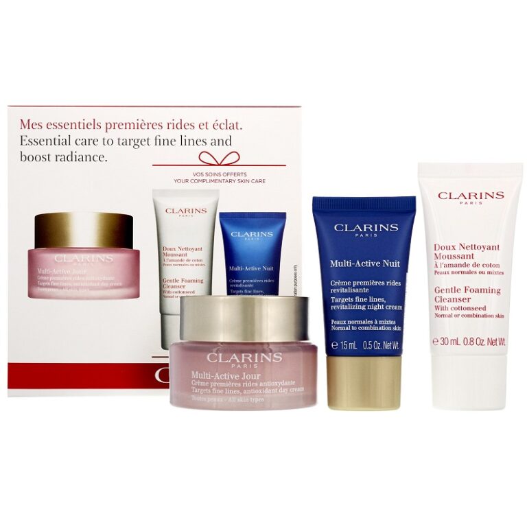 Clarins Multi Active kolmesammuline hoolduskomplekt